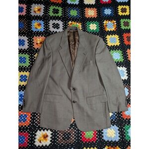 Vintage Burberrys Blazer Sport Jacket Wool Plaid Men's 42R